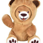Whatsitsface 12 Inch Teddy Bear Plush With 6 Different Faces