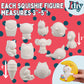 Diy Party Craft Kit Jumbo 4-6'' Blank Squishies (12Pc) W Fabric Paint (12Pk) Combo-White Kawaii Slow Rising Squishy Toys For Pai