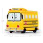 Robocar Poli Die-Cast School Bus Toy, 1.9 Inch Metal Vehicle, Mini Model, SL83174, Perfect Birthday Gift for Toddlers Age 1-5