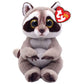 Beanie Baby Petey Raccoon Stuffed Plush Doll (6Inch)