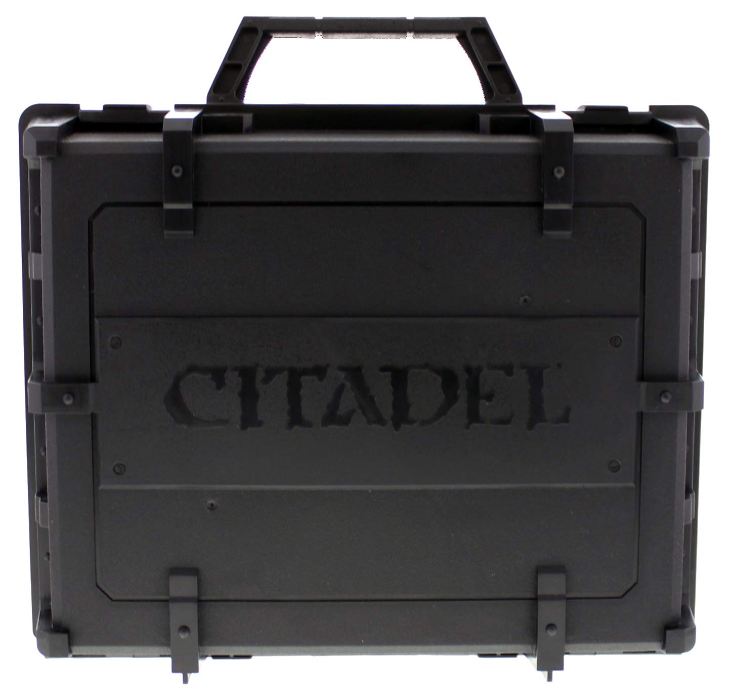 Games Workshop Warhammer 40,000 Citadel Skirmish Figure Case, Black, Plastic, 12x10x4.6 cm, Model 99239999074