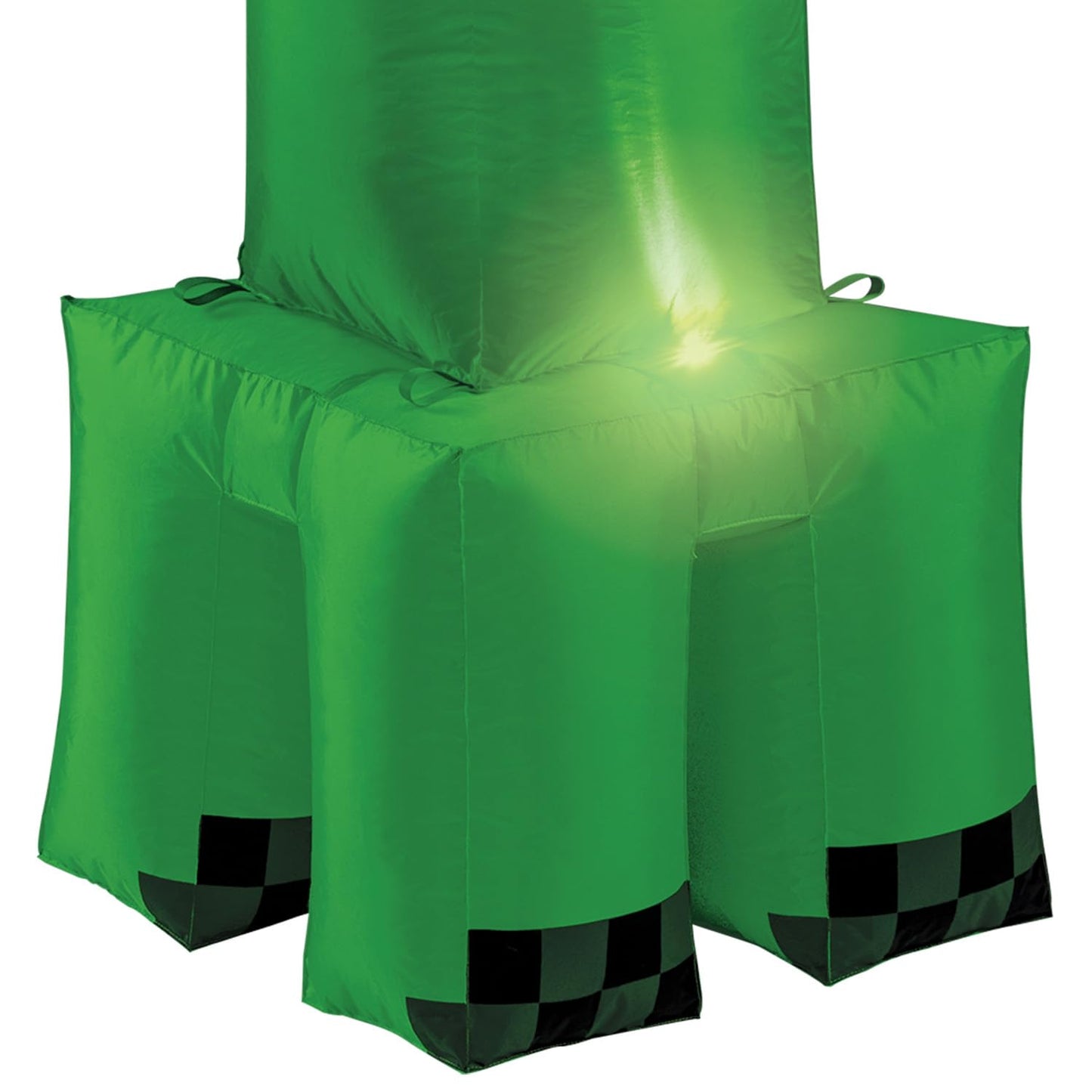 Minecraft Creeper Inflatable Lawn Decoration, Official Minecraft Party Decor, 4 Foot Inflating Creeper