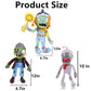 Jhesao 3Pcs Pvz Plushies Plants And Zombies Plush Pirate Zombie Toys Normal Zombies Ra Zombie Pvz 1 2 Stuffed Soft Doll Mummy Zombies New