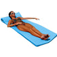 Texas Recreation Sunsation Swimming Foam Pool Floating Mattress  Marina Blue  1.75 Thick
