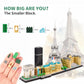 Kadablk Architecture Paris Skyline Collection,3680 Pcs For Adults And Kids, Micro Building Blocks Set Model Kit,Landmark Model
