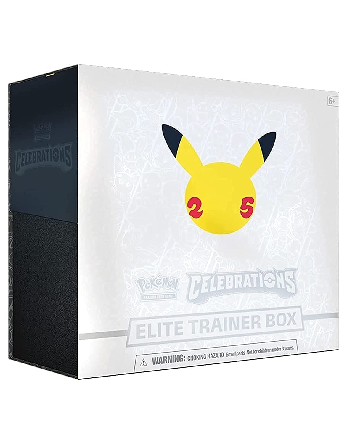 Pokemon 25th Anniversary Elite Trainer Box - Multicolor, Model 290-80943, Includes 5 Elite Trainer Boxes