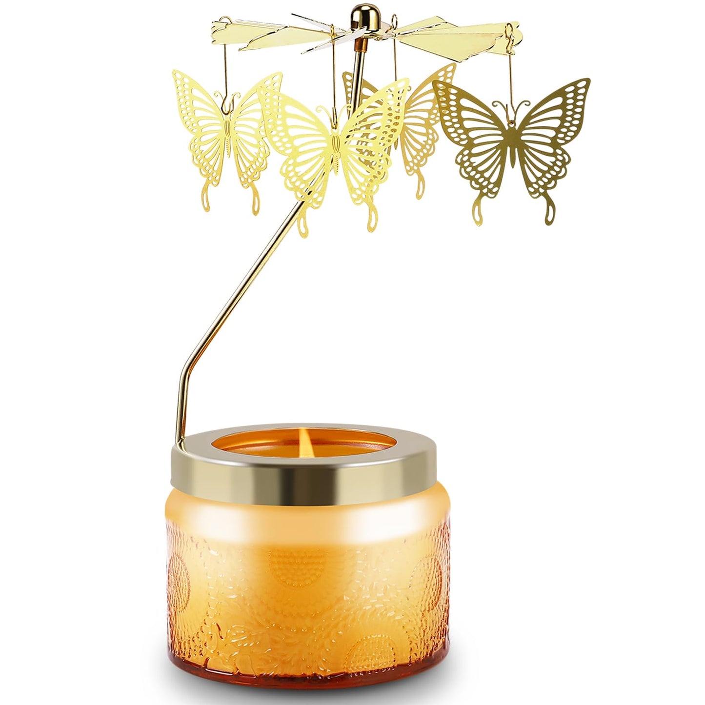 Gifts for Women | Birthday Gifts Rotatable Candle - Vanilla Cream Scented Candles for Home, Birthday Candle Gift for Women, Uniq