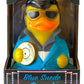 Celebriducks - Blue Suede Duck - Floating Rubber Ducks - Collectible Bath Toy Gift For Kids & Adults Of All Ages