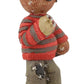 Ebros Day Of The Dead Pinheadz Monster With Voodoo Stitches Figurine Halloween Collectible Statue Fantasy Mythical Beings Undead Apocalypse Horror Icon (Freddy Krueger)