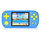 TEBIYOU Handheld Game Console for Kids, 218 Built-in Games, 3.0" HD Screen, Portable, Rechargeable, Blue