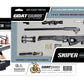 Goatguns Miniature Sniper Model Black | 1:3 Scale Die Cast Metal Build Kit…