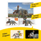 Pnso Prehistoric Dinosaur Models:86 Frederik The Lokiceratops