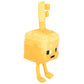 JINX Minecraft Dungeons Happy Explorer Gold Key Golem Plush Stuffed Toy, Gold, 7 Tall