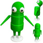 Superbe Repo 3D Printed Character Figure, R.E.P.O Horror Game Posable Articulated Collectible Model For Fans Gift (Green)