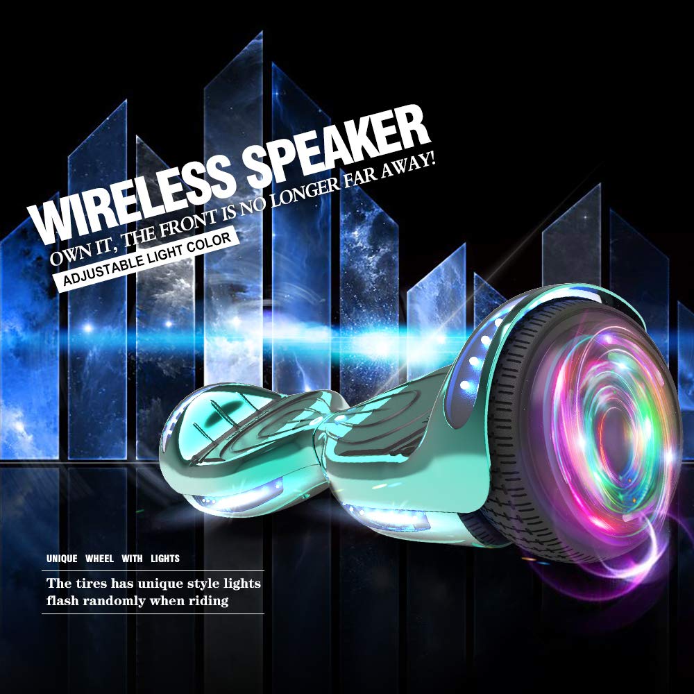 Hoverboard Certified Hs2.01 Bluetooth Flash Wheel With Led Light Self Balancing Wheel Electric Scooter