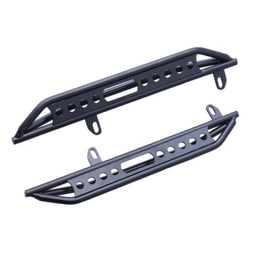 CrazyHobby RC Car Pedals RC Side Board Steps Plate Rock Crawler Sliders for Axial SCX10 III JLU Wrangler 1/10 RC Crawler Body Sh