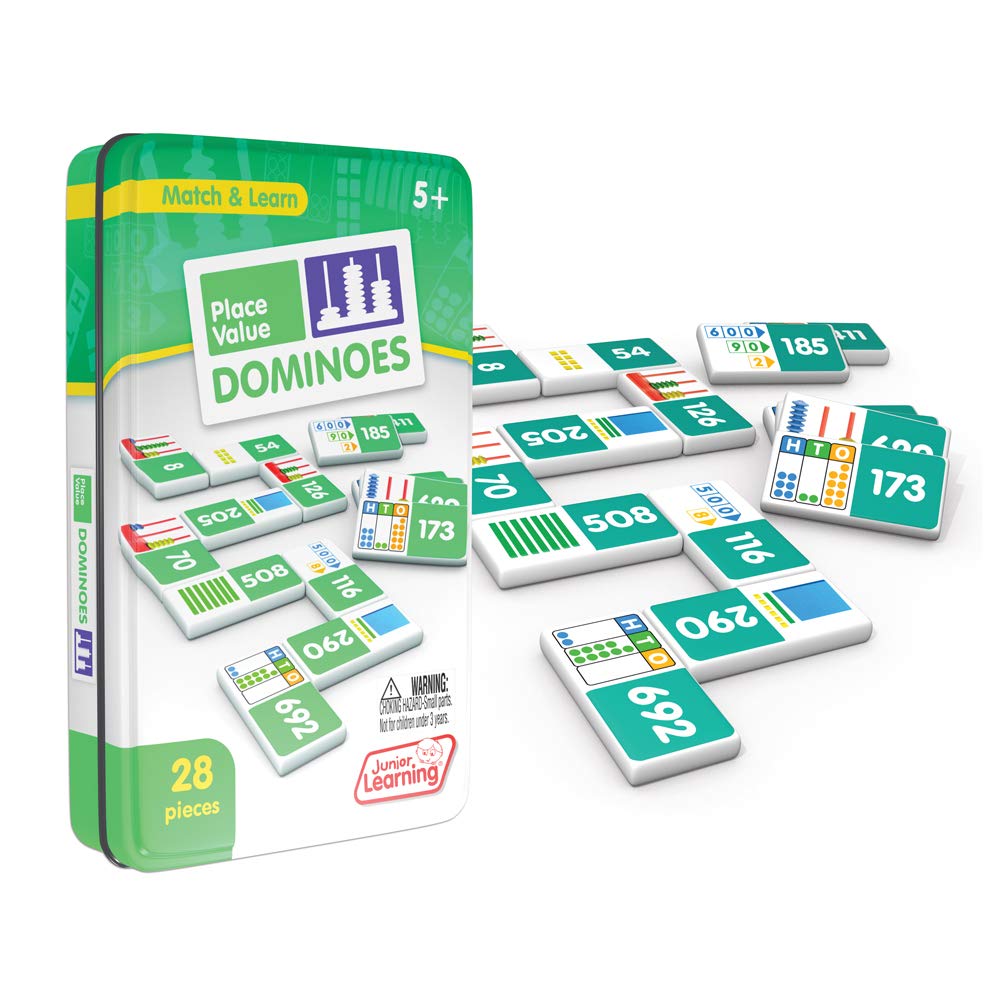 Junior Learning Jl489 Place Value Dominoes