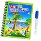 AATMDAY Childrens Magic Water Coloring Book with A Magic Pen Fun and Learn Cartoon Educational Drawing Pad Magic Water Quick Dr