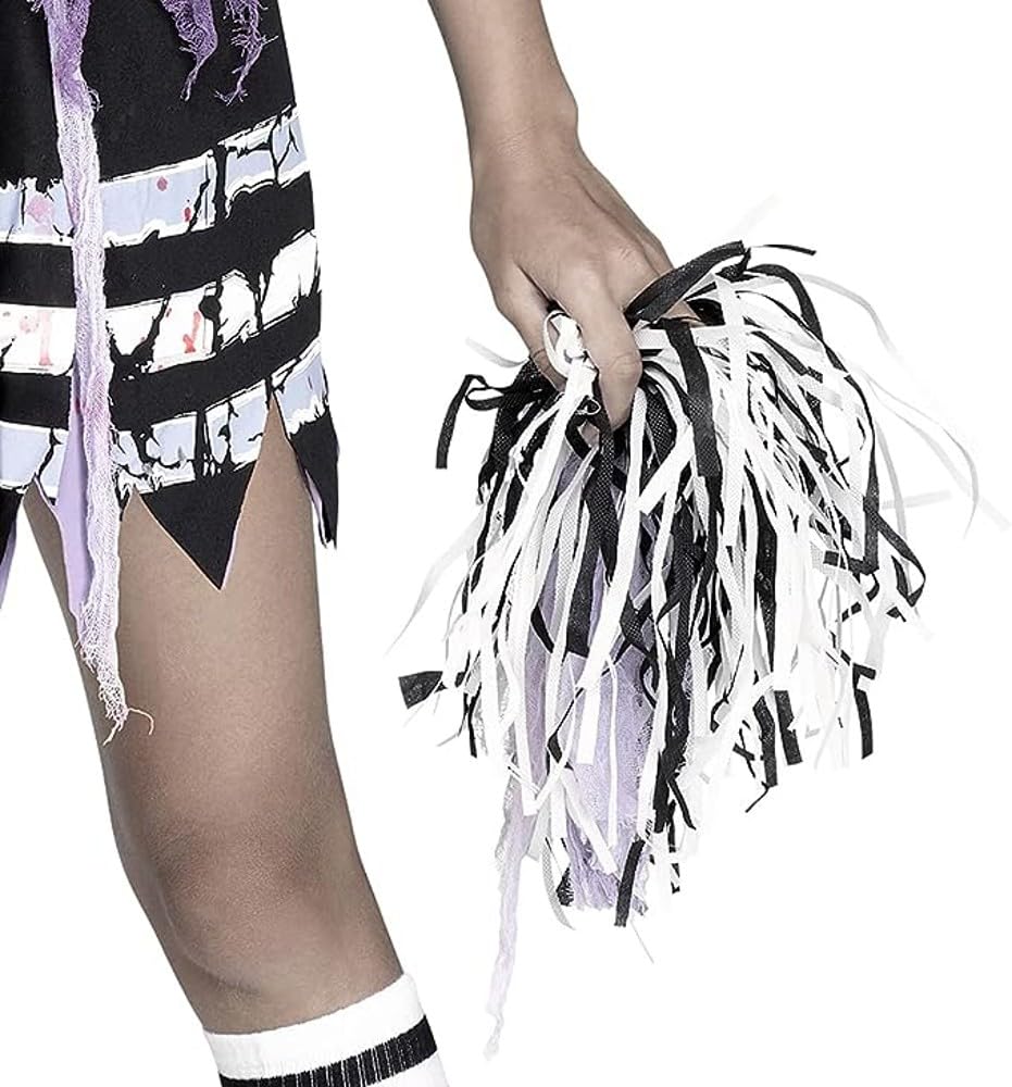 Fun World Zombie Fearleader Cheerleader Halloween Costume (Deluxe Version, Large (12-14))