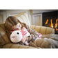 Go! Games Snoozimals Lola The Axolotl Plush Toy, 20in, Pink, Soft Plush Material, Model 202100007150