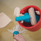 Plantoys Pretend Play House Cleaning Set (3498) | Sustainably Made From Rubberwood And Non-Toxic Paints And Dyes
