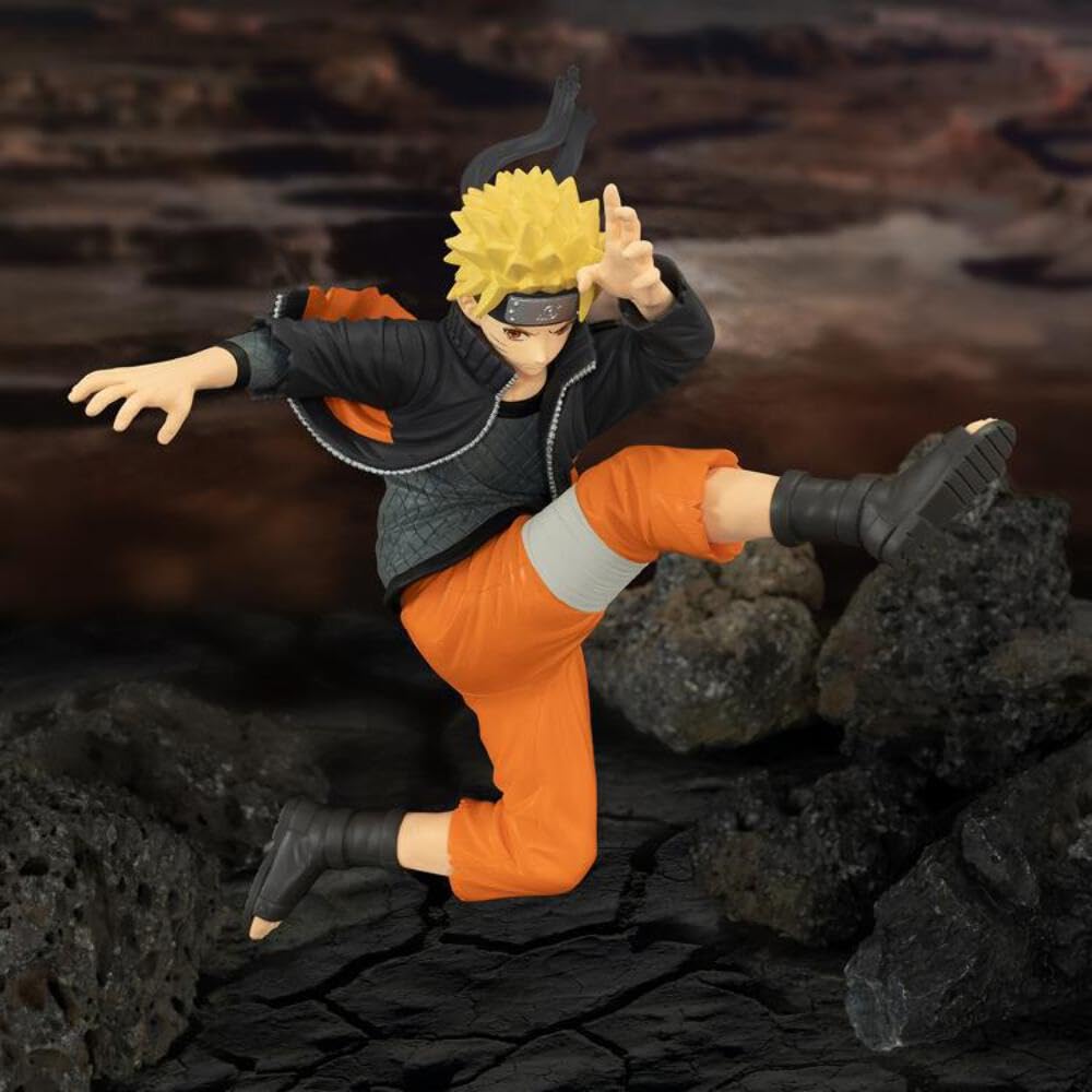 Banpresto - Naruto Shippuden - Uzumaki Naruto IV, Bandai Spirits Vibration Stars Figure