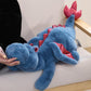 Ololele Dragon Stuffed Animal, 43.3Inches Large Blue Dragon Plush Toy For Kids And Adults