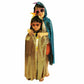 Qiaoniuniu Dinosaur Costumes Green Dragon Cape Halloween Dress Up Clothes 3-8 Years Old