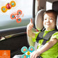 Bath Toys Playset, Fun Basketball Hoop & Balls, Bathtub Pool Shooting Game & Fishing Game, Sensory Suction Cup Spinner Spinning Top Baby Toy, For Little Boys Girls Kids Toddlers