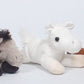 Unipak Plush Horse Barn with 5 Stuffed Horses - Red Carrying Case for Playtime Fun and Imaginative Adventures