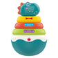 Atorse Montessori Stacking Toys Ferrule Learning Rainbow Toddlers Baby Girls