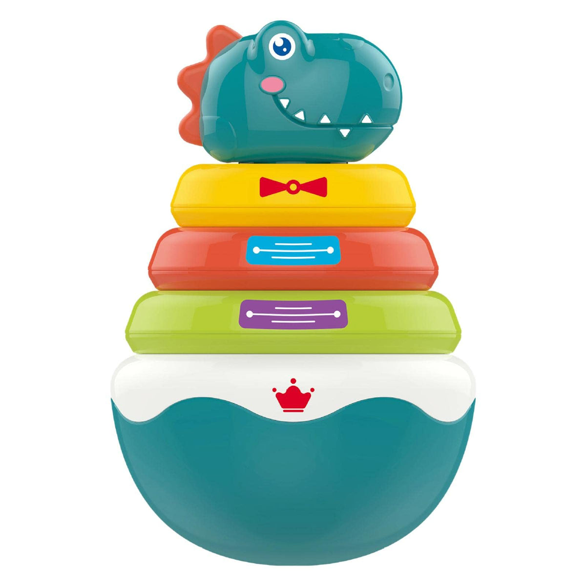 Atorse Montessori Stacking Toys Ferrule Learning Rainbow Toddlers Baby Girls