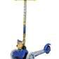 Sakar Self Balancing Toddler Scooter With Light-Up Wheels - Extra Wide Deck, 3 Wheel Platform, Foot Activated Brake, 75 Lbs Limi