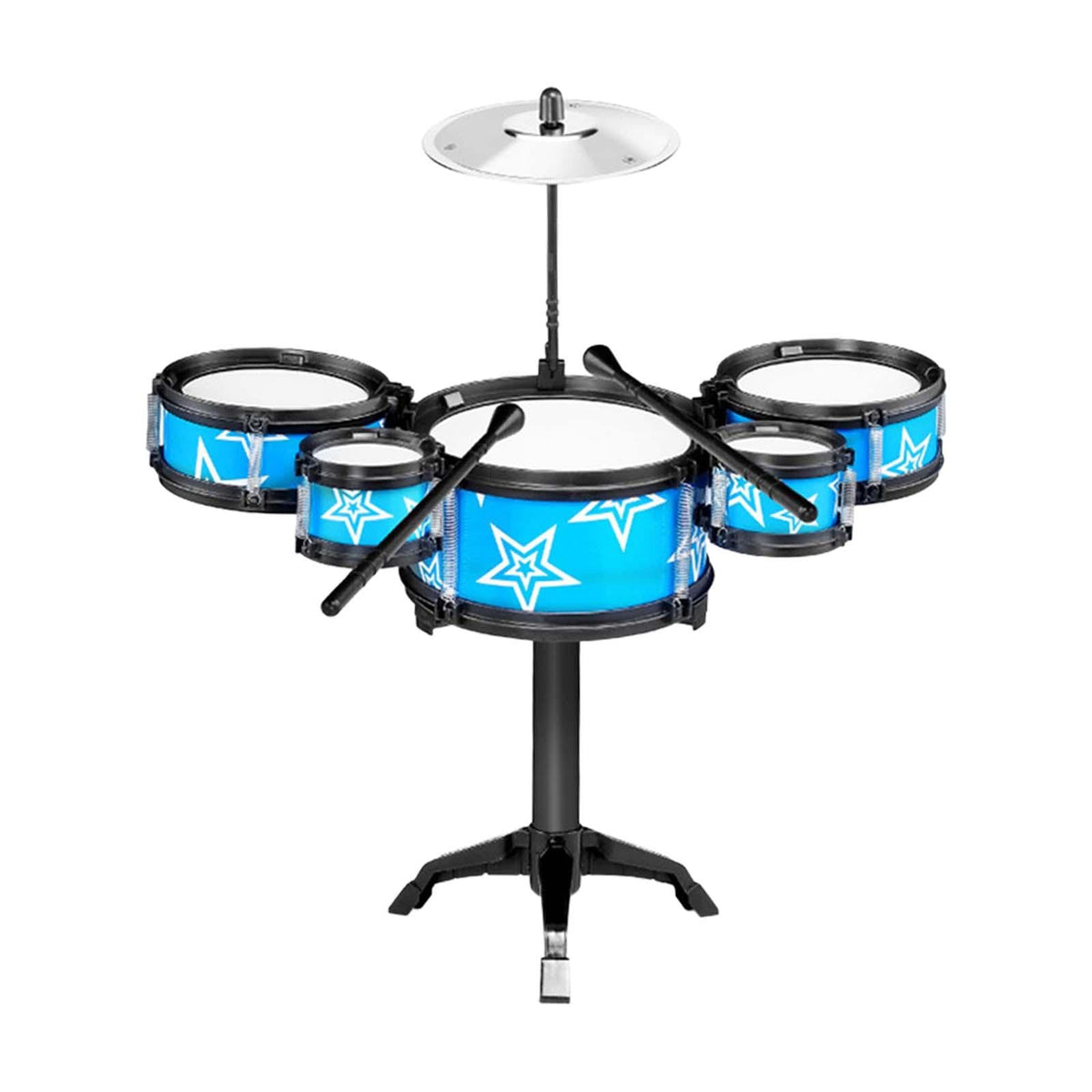 Calandis Simulation Kids Drum Toys Playset Jazz Drum Kits For Kids Boys Blue | Sets & Kits | Drums | Percussion