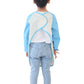 Plie Waterproof Kids Art Smocks 37 Colors (Age 1-10, S-Xxl Size), Blue Heart Dot (28-Xl)