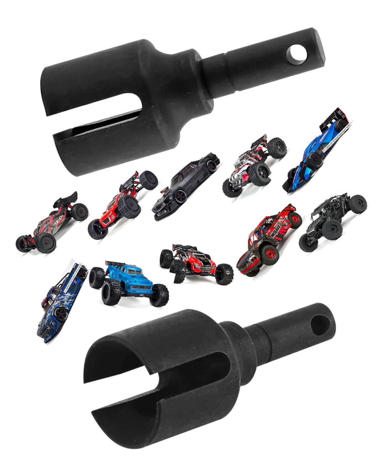 Rcarmumb Diff Outdrives Differential Outdrive #45 Steel Upgrades Part for 1/8 ARRMA Kraton Notorious Outcast Talion Typhon 6S BL