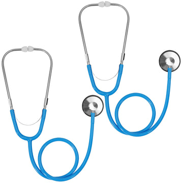 Erdogly Kids Stethoscope, 2 Pack Real Working Nursing Stethoscope For Kids Role Play, Toddler Doctor Play Set For Boys Girls, To