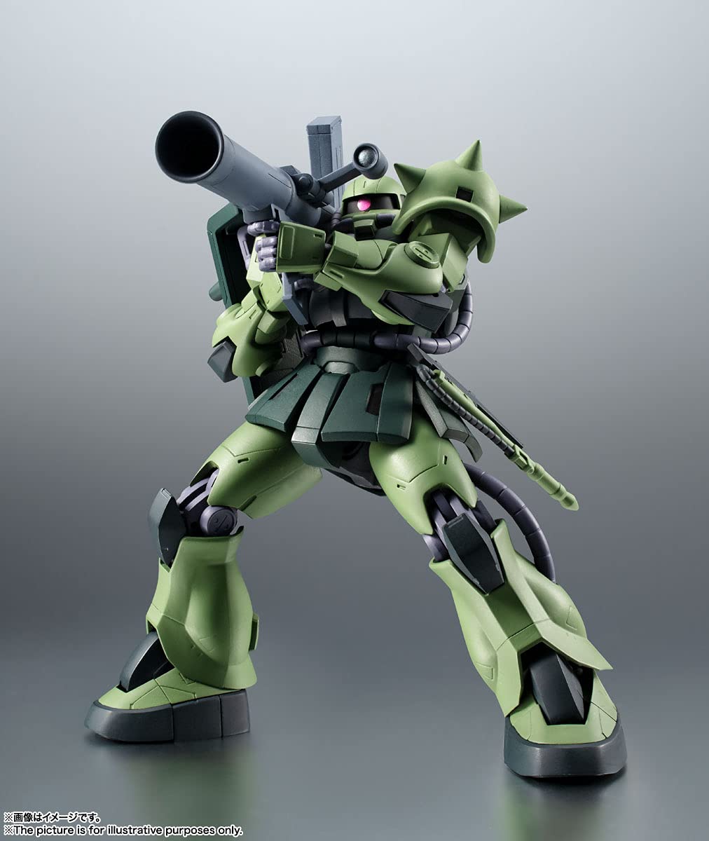 TAMASHII NATIONS - Mobile Suit Gundam The 08th MS Team - MS-06JC ZAKU II Type JC Version A.N.I.M.E.  Bandai Spirits The Robot Spirits Collectible