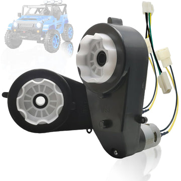2 Pcs RS555 24V Gearbox for Ride On Toy Cars,Motorcycles Power Wheels Motor Upgrade 24 Volt High Speed 555 Drive Engine with Mot