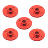 5Pack Vgoohobby Metal 25T Servo Arm Round Type Disc Steering Servo Horn Compatible with Futaba MG995 MG996R Servos RC Robot RC S