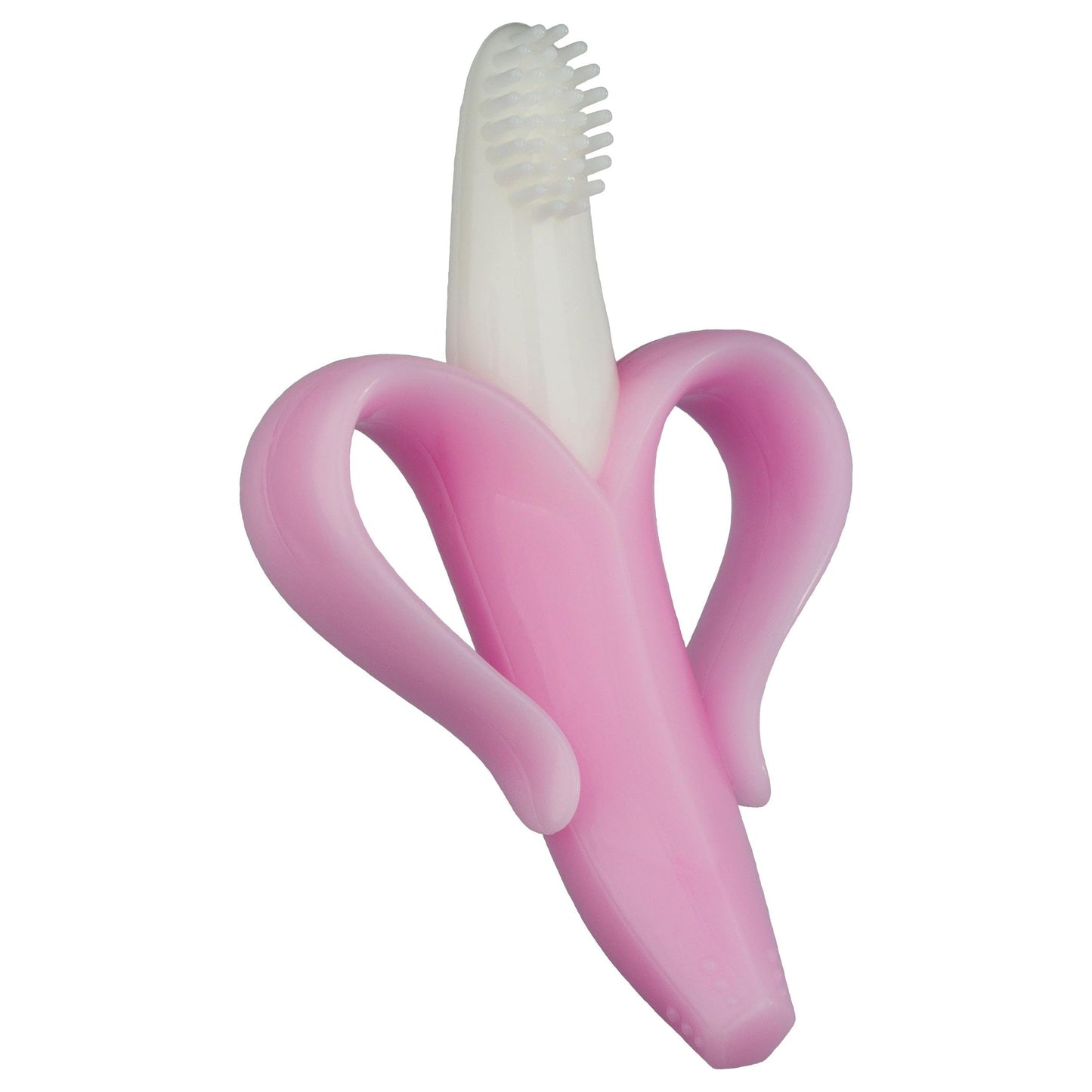 Baby Banana The Original Toothbrush Teether Toy, For Babies Infants Toddlers; Usa Family-Owned Business; Teething Relief For Sore Gums, Massaging Soothing; Safest Food Grade Silicone