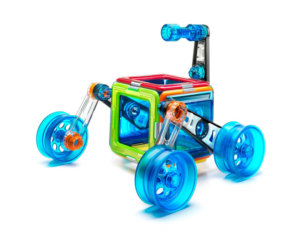 Geosmart Moon Lander Remote Control R/C Stem-Focused Geomagnetic Vehicle Building Set