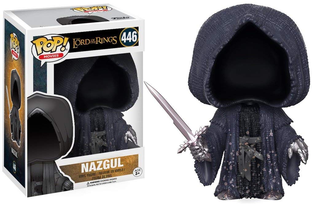 Funko POP Nazgul Action Figure - Vinyl Collectible - Black and Gray - Model 13554