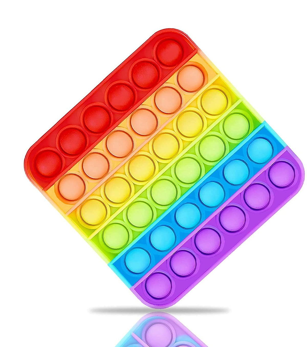 Dkexl Pop It Fidget Toys,Push Pop Bubble Fidget Sensory Toy,Autism Special Needs Silicone Stress Relief Toy,Great Fidget Toy Sen
