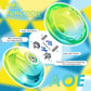 7Yo Professional Responsive Yoyo For Beginners, Fingerspin Yoyo For Kids, Dual Purpose Yoyo Aoe Crystal Tug Return Yoyo With 10