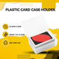 4Pcs Card Case Holder Designed for Classic Card Game, Holds 108 Pcs Card Compatible with Classic UNO Deck, and so on, 3.93x2.6x1
