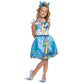 Disguise Rainbow Dash My Little Pony Costume For Girls, Children'S Character Dress Outfit, Classic Kids Size Medium (7-8) Blue & Rainbow