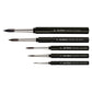 da Vinci Watercolor Travel Watercolor Brush, 6, black