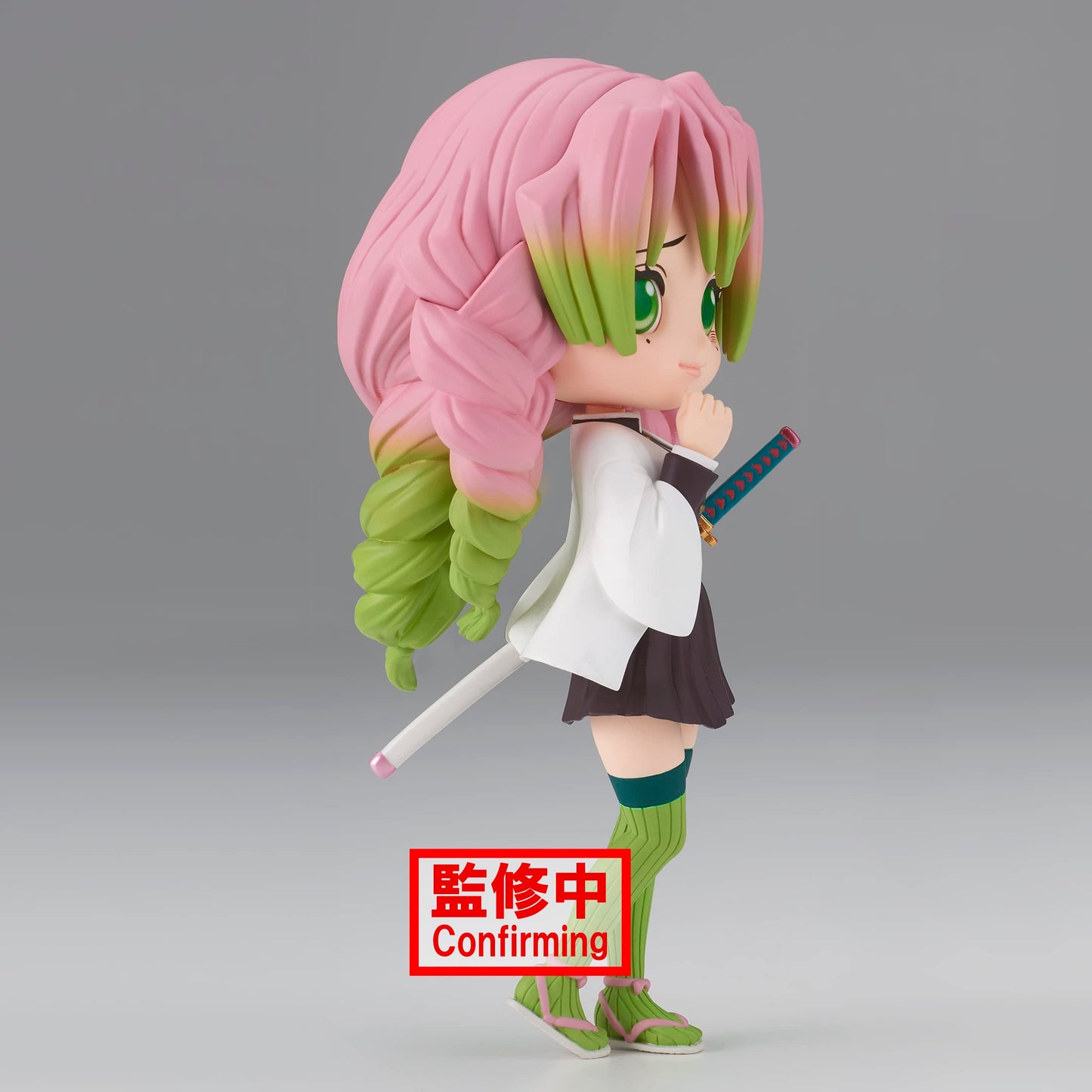 Banpresto - Demon Slayer: Kimetsu No Yaiba - Mitsuri Kanroji (Version A), Bandai Spirits Q Posket 5.5 Inch (Pack Of 1)