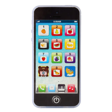 Cooplay Yphone 1:1 Music Phone Toy Y-Phone Animal Touch Screen Phone Learning Fruits English Educational Mobile Study Best Gift 